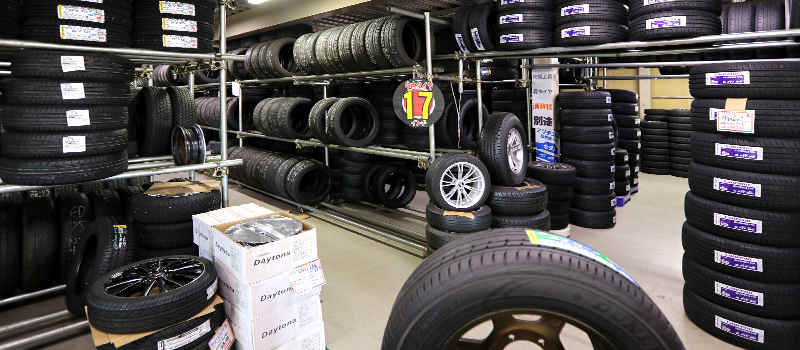 タイヤ・ホイールの保管の仕方