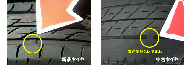 タイヤの変え時は？すり減り方はどう見るの？