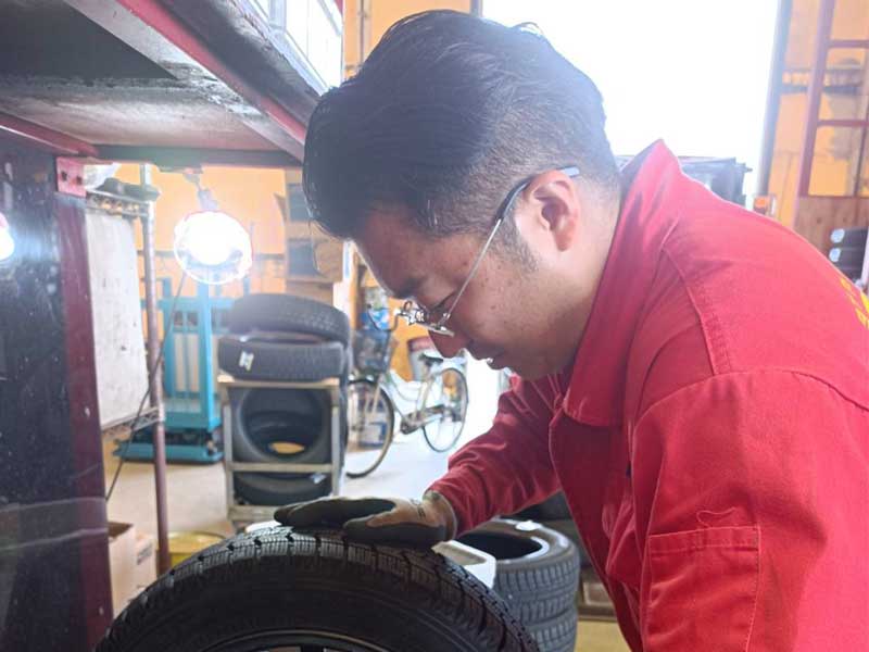 タイヤショップ早野求人